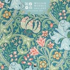 Flame Tree Publishing William Morris Gallery Wall Calendar 2025 Art