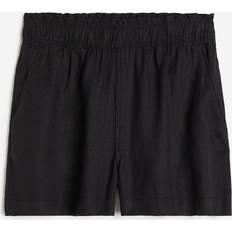 H&M Shorts H&M & Linen Shorts Black