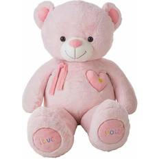 Bjørne - Dyr Tøjdyr Fluffy Toy Valentin Pink Bear 115cm