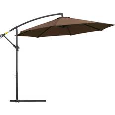 Garden & Outdoor Environment OutSunny 3m Garden Banana Parasol Cantilever Umbrella