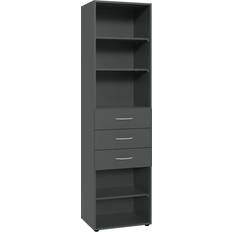 Schubladen Bücherregale Xora Multi-Room Concept Graphite Bücherregal 185cm