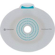 Medical Aids Coloplast Sensura Mio Click Ostomy Barrier, Pre-Cut, 1.25 inches Stoma Size 1.05inches Opening Box of 5 Carewell