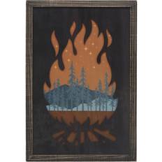 Open Road Brands Framed Art Open Road Brands Layered Campfire Framed Art