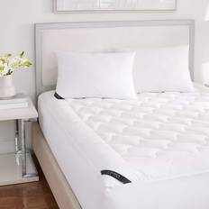 Cotton Mattress Covers Five Queens Court Elegance Allergen Barrier Mattress Cover White (190.5x)