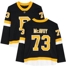 Fanatics Authentic NHL Game Jerseys Fanatics Authentic Charlie McAvoy Boston Bruins Autographed Black Alternate Breakaway Jersey