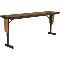 Correll SPA1860PX-06 Medium Oak Writing Desk 18x60"