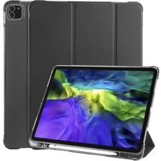 Apple iPad Pro 12.9 Surfplattafodral Apple iPad Pro 12.9 inch 2018 tri-fold case Black