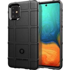 Samsung Galaxy A71 Mobilskal Samsung Rugged Shield Galaxy A71 skal Svart
