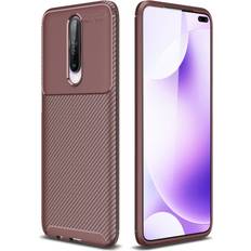 Xiaomi Mobilfodral Xiaomi Carbon Shield Redmi K30 skal Brun