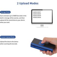Tomtop Jms Aibecy Handheld 1D 2D QR Mini Barcode Scanner