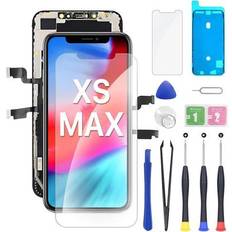 Replacement Screens Fantec for iPhone Xs Max Screen Replacement 6.5 LCD Replacement Screen & 3D Touch Display Digitizer Full HD with Repair Tools Kit Waterproof Screen