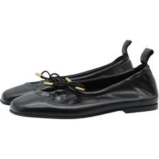 ALOHAS Rosalind Leather Ballet Flats - Black