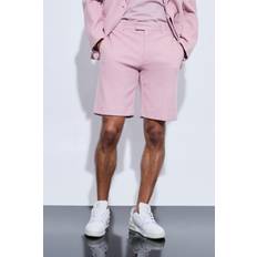 Villa Shortsit boohooMAN Wool Look Tailored Shorts - Pink