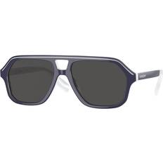 Burberry Children Sunglasses Burberry Kid Sunglasses - Acetate Blue/Grey Geometric