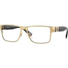 Glasses & Reading Glasses Versace VE1274 1002 Gold Size Free Lenses HSA/FSA Insurance Blue Light Block Available