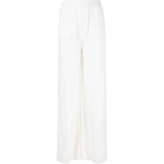 MSGM Straight Trousers - White