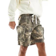 TCC Couture Club Camo Print Cargo Shorts - Multi