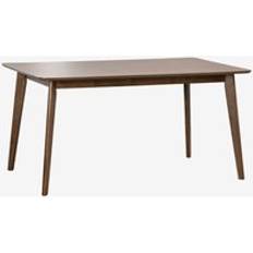 Brown Dining Tables Sklum Rechteckiger Aus Esstisch 90x150cm