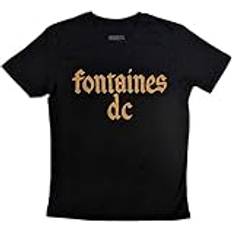 Gothic Band Logo T Shirt - Black
