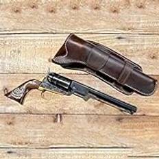 Pirate Flintlock Hölster Medeltida Retro Inget Bälte Läder Pistolhölster Western Cowboy Single Gun Holder Revolver Hölster För Cosplay,Sensational421