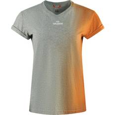 Womens Shaded Tee Orange & Grey T-Shirt