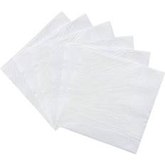 Paper Paper Napkins YAAVAAW White Serviettes Napkins 33cm,20Pc Party Paper Napkin Disposable,Beverage Luncheon Decorative Paper Napkins Soft Solid Colour Napkins Dinner Napkin