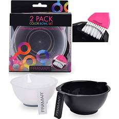 Hair Colouring Brushes Framar Tint Bowl 2 Pack Hair Dye Bowl Set