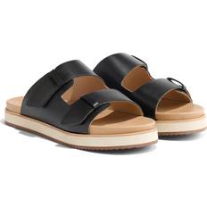 Nisolo Ella Flatform Slide Black