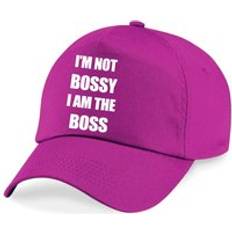 Purple Caps 60 Second Makeover I'm Not Bossy I'm The Boss Baseball Cap Purple One