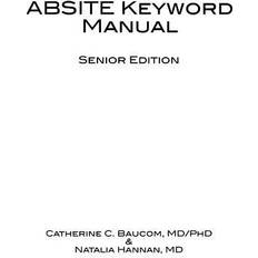 ABSITE Keyword Manual Natalia Hannan MD 9781456441432