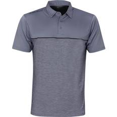 S, Storm Mens Evolve Middleton Moisture Wicking Stripe Golf Polo Shirt