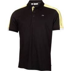 Calvin Klein Black Polo Shirts Calvin Klein XL, Black Mens 2023 Miles Moisture Wicking Sustainable Golf Polo Shirt