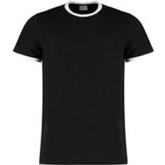 Ringer Fashion T-Shirt Black