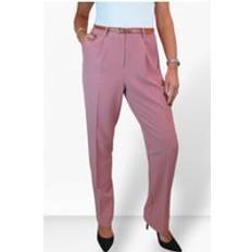 Golf - Pink Clothing Paulo Due Smart Tailored Fit Tapered Trouser Pink