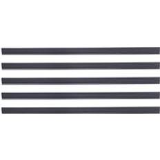 Living and Home 5 Pcs Dark Grey Garden Fence PVC Privacy Screen Panel Slat Strips