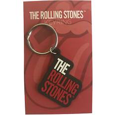 Rolling Stones Offiziell rolling stones schlüsselring keychain classic band logo nue rubber