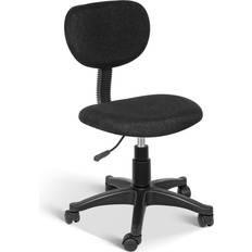 Yssoa Ergonomic Mesh Computer with Wheels Arms, Black Office Chair