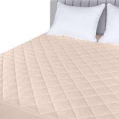 Beige Mattress Covers Utopia Bedding Fitted Pad Mattress Cover Beige
