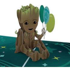 Party Supplies Lovepop Lovepop Marvel’s Groot Birthday Card with Pop-Up Gift – Birthday Card – Handcrafted 3D Pop-Up Greeting Card – Birthday Card, 5 x 7”