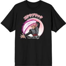 BioWorld Dragon Ball Super Goku Black Super Saiyan Rose Men's Black Graphic Tee-Small