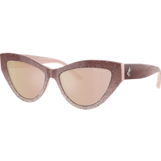 Solbriller Jimmy Choo JC5004 Solbriller - Gradient Glitter Pink