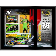 Fanatics Authentic Kyle Busch 2015 Sprint Cup Champion 12'' x 15'' Sublimated Plaque