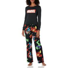 Flannel Underwear Amazon Essentials Marvel Women's Flannel Pajama Sleep Sets, Marvel Avengers Womens Flannel