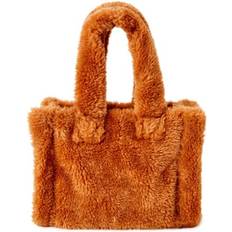 Faux Fur Totes & Shopping Bags Madden Girl Faux Fur Tote-Tan