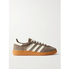 Brown - adidas Spezial Shoes adidas Originals Handball Spezial Leather-Trimmed Suede Sneakers Men Brown