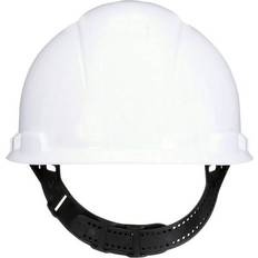 3M Headgear 3M White Vented Hard Hat