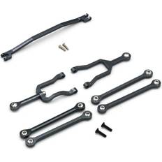 Tlily Metal Steering Link Rod and Chassis Link Rod Linkage for Kyosho Mini-Z Mini Z 4X4 1/18 RC Crawler Car Upgrade Parts,3