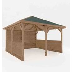 Mercia Garden Products Mercia 4M X 4M Hawton Gazebo With Panels