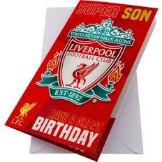 Birthdays Cards & Invitations Liverpool FC Liverpool FC Birthday Card Super Son