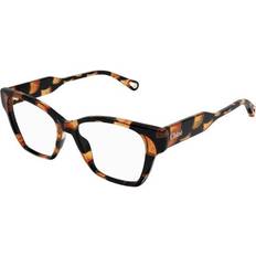Orange Glasses Chloé CH 0200O 008 Including Lenses